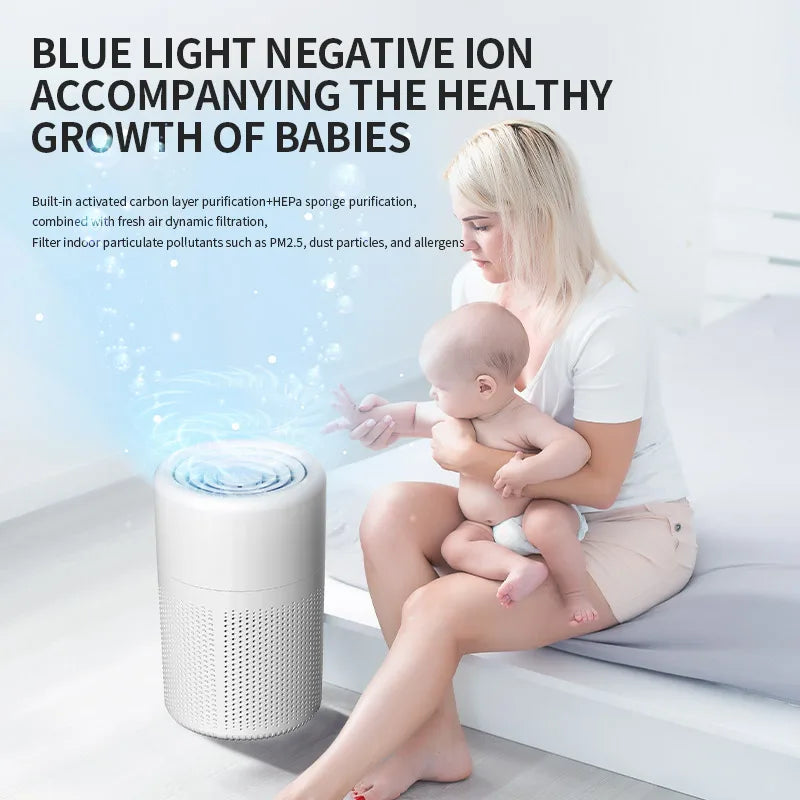 Air Purifier H13 HEPA 2-in-1 Cleaner for Home Air Quality-4