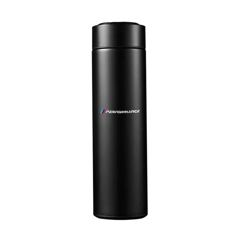 Smart Thermos Bottle 500ml with LCD Temperature Display Stainless Steel-0
