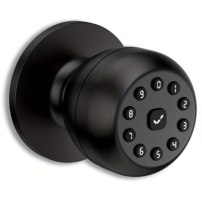 Smart Keyless Door Lock with Keypad Rechargeable USB Metal Design-0