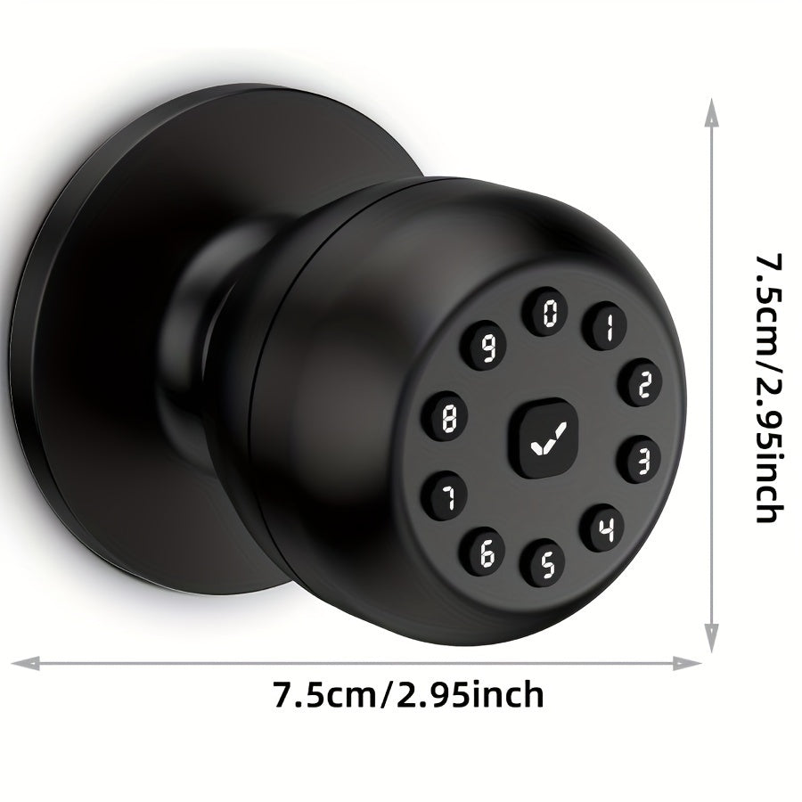 Smart Keyless Door Lock with Keypad Rechargeable USB Metal Design-1