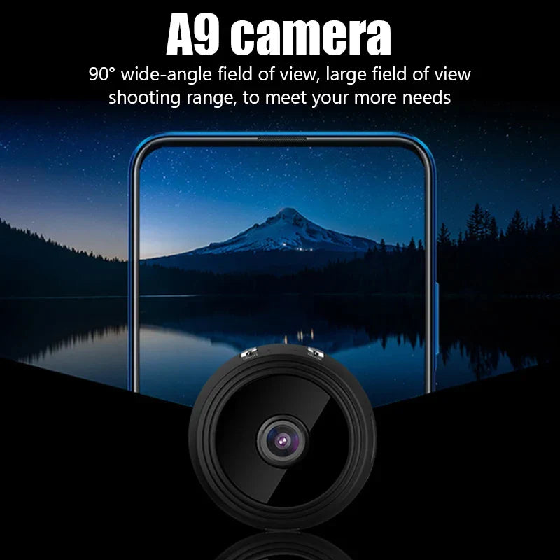 Mini WiFi Wireless Security Camera 1080P HD Remote Monitoring