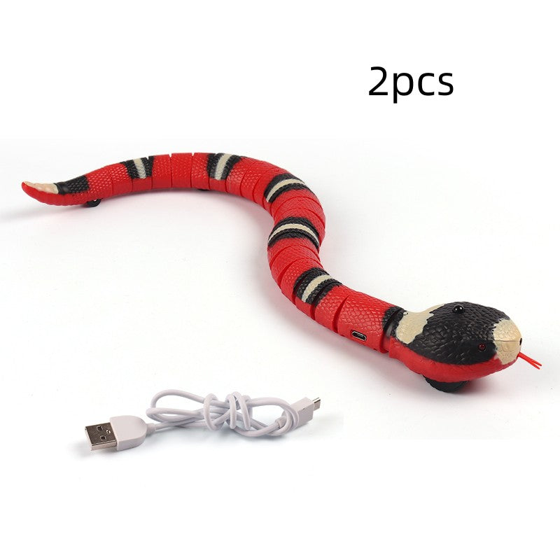 Automatic Smart Sensing Snake Pet Toy-12
