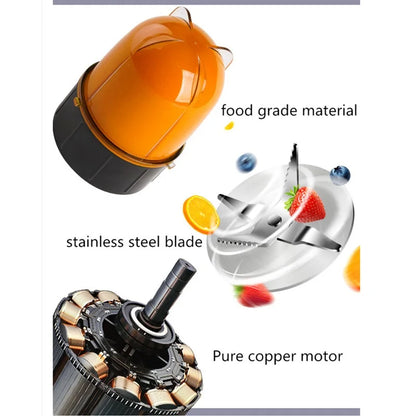 Multifunctional Electric Juicer Blender 5 Cups Stainless Steel Blade