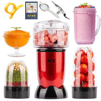 Multifunctional Electric Juicer Blender 5 Cups Stainless Steel Blade