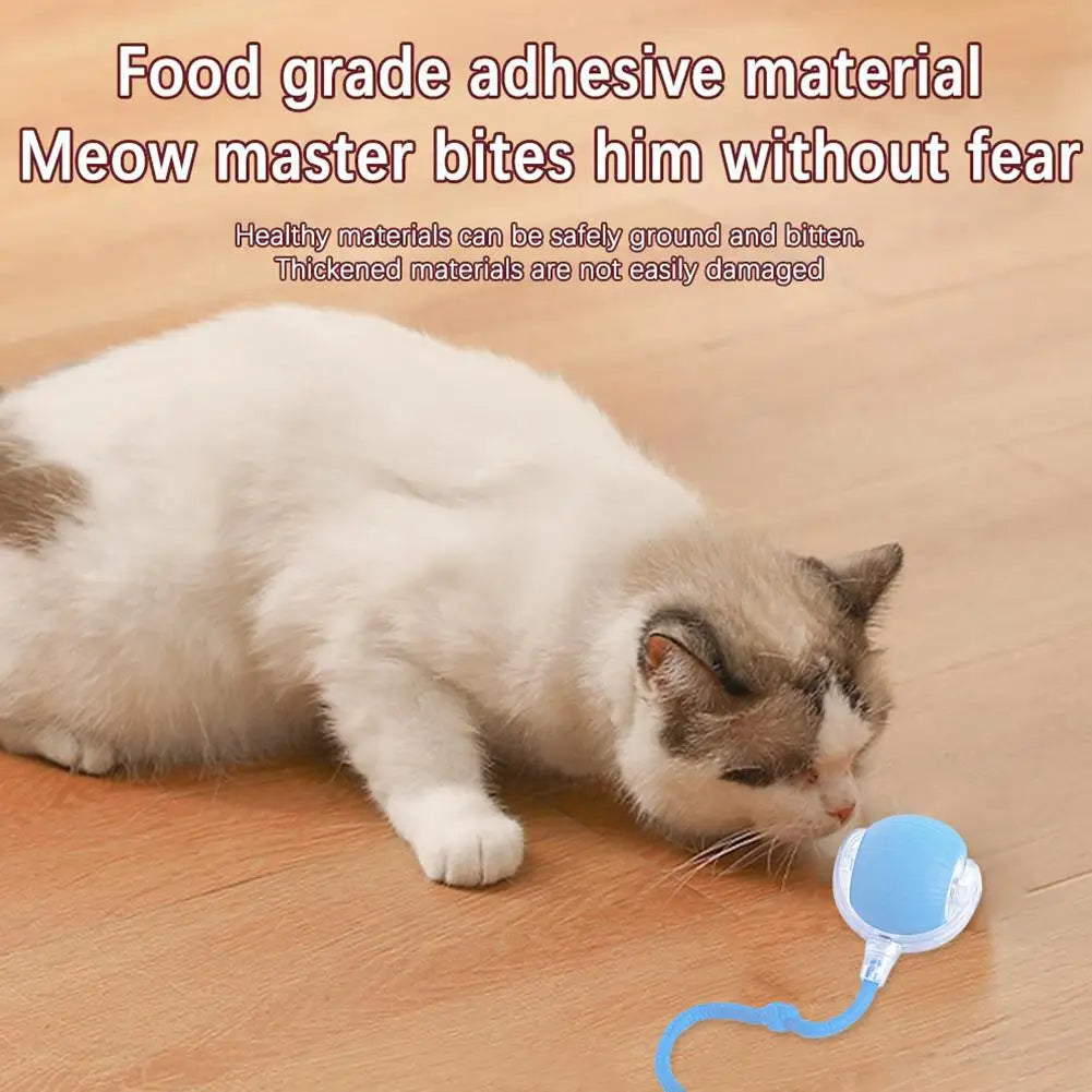 Rechargeable Smart Cat Toy Ball Interactive Automatic Pet Play Ball-2