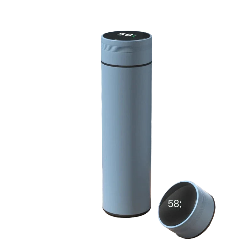 500ml Smart Thermos Bottle Blue-0