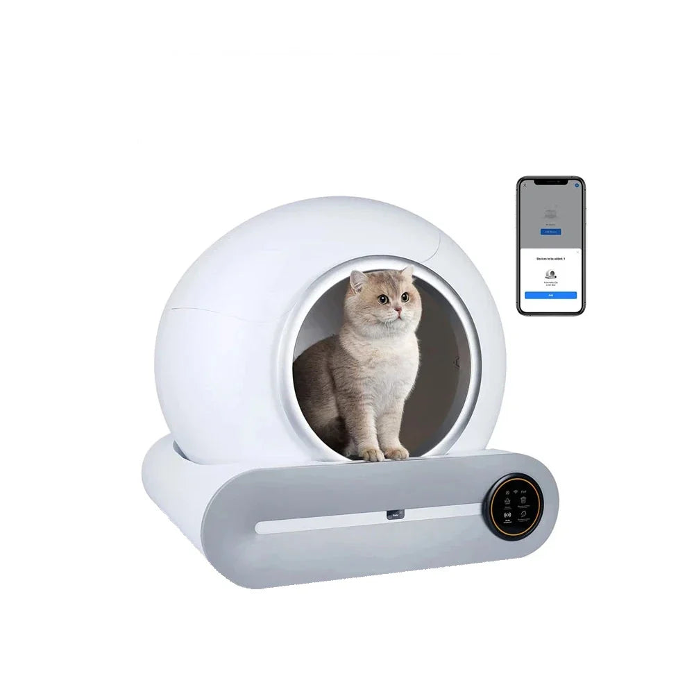 Tonepie 65L Automatic Smart Litter Box for Cats with App Control-5