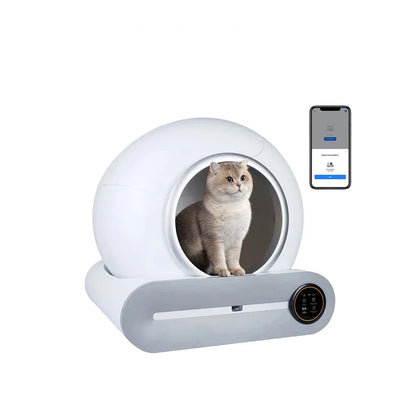 Tonepie 65L Automatic Smart Litter Box for Cats with App Control-5