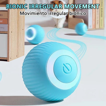 Smart Rolling Cat Dog Interactive Ball Toy for Pets Playtime-2