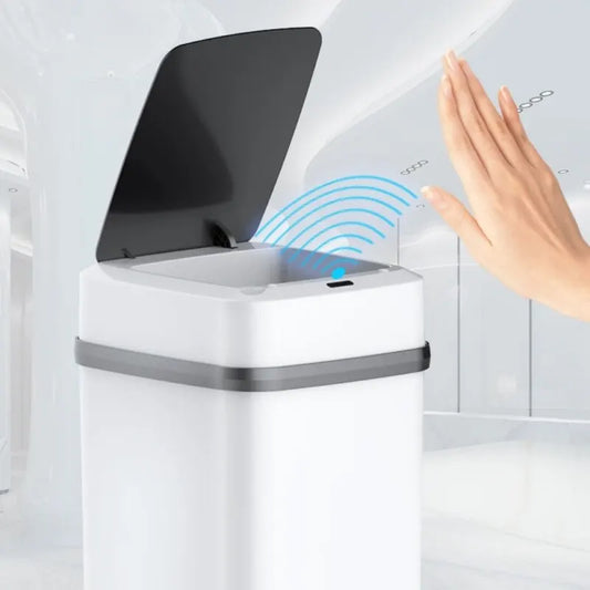 Smart Touch Kitchen Trash Bin 13L Eco-Friendly Sensor Trash Can-0