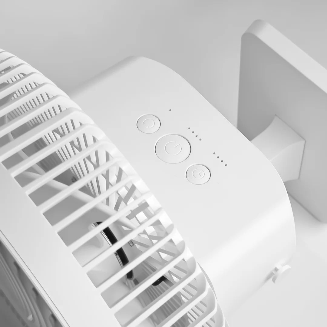Refurbished Senelux 10" Wall Mounted Fan with 4 Speed Settings and Oscillation-3