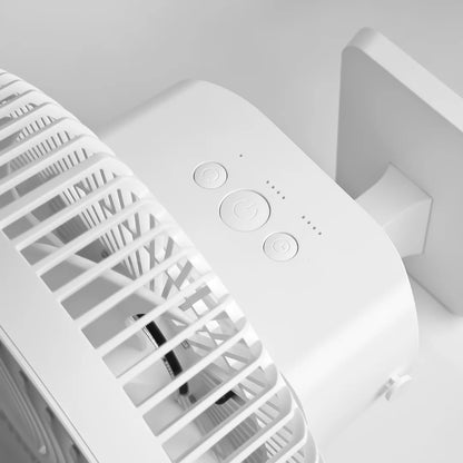 Refurbished Senelux 10" Wall Mounted Fan with 4 Speed Settings and Oscillation-3