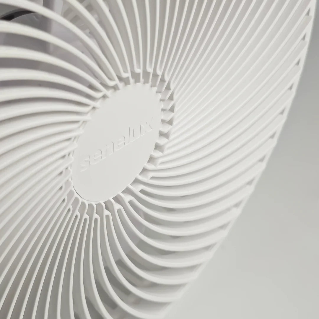 Refurbished Senelux 10" Wall Mounted Fan with 4 Speed Settings and Oscillation-4