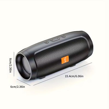 Wireless Speaker Dual Subwoofer Portable Bluetooth for Home Car-3