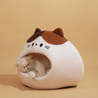 One Bite Ivory Pet Bed-1