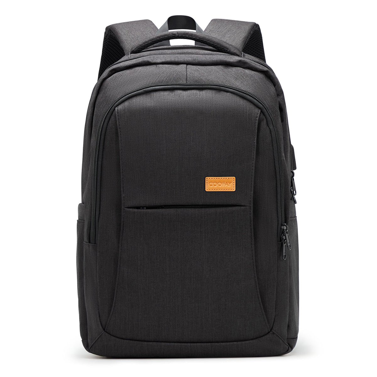 Smart Business Multifunctional Backpack with USB Charging Port for Men-0